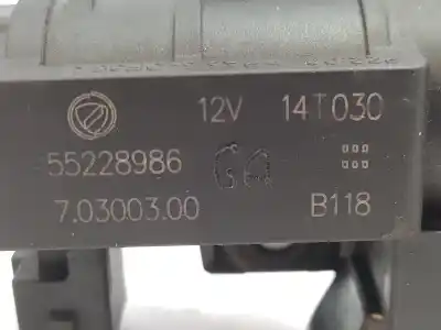 Автозапчастина б/у додатковий повітряний клапан для opel combo furgoneta/monovolumen (x12) 1.3 cdti (b05) посилання на oem iam 55228986  70300300