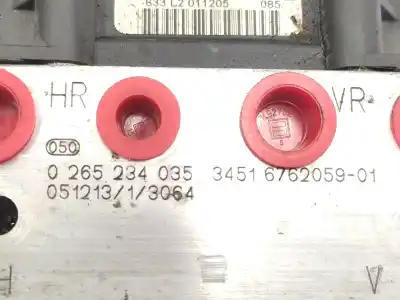 Peça sobressalente para automóvel em segunda mão abs por bmw x3 (e83) 3.0d referências oem iam 34516762059 34503424684 0265234035