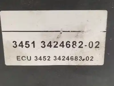 Peça sobressalente para automóvel em segunda mão abs por bmw x3 (e83) 3.0d referências oem iam 34516762059 34503424684 0265234035