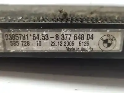 Peça sobressalente para automóvel em segunda mão condensador / radiador de ar condicionado por bmw x3 (e83) 3.0d referências oem iam 837764804  64538377648
