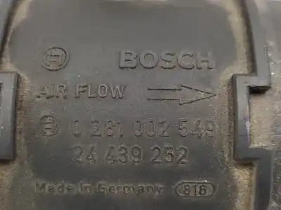 Second-hand car spare part flowmeter for opel combo familiar oem iam references 24439252 93177718 0281002549