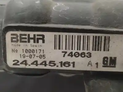 Pezzo di ricambio per auto di seconda mano radiatore d acqua per opel corsa c (x01) 1.2 twinport (f08 f68) riferimenti oem iam 9201955  24445161