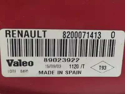 Автозапчастина б/у лівий ход ліхар для renault clio ii fase ii (b/cb0) 1.5 dci diesel посилання на oem iam 8200071413 8200917488 89023922