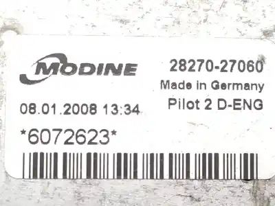 Peça sobressalente para automóvel em segunda mão intercooler por kia cee´d emotion referências oem iam 2827027060  