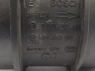 Second-hand car spare part flowmeter for audi a6 berlina (4f2) 2.0 tdi oem iam references 074906461b  0281002461