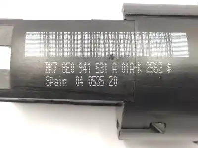 Second-hand car spare part headlights switch for audi a4 berlina (8e) 2.5 v6 24v tdi oem iam references 8e0941531a  