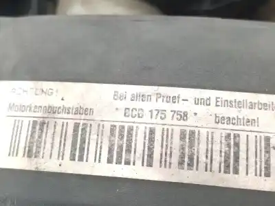 Gebrauchtes Autoersatzteil kompletter motor zum volkswagen golf iv berlina (1j1) 1.6 16v oem-iam-referenzen bcb  036100103hx