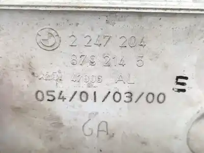 Peça sobressalente para automóvel em segunda mão radiador de óleo do motor por bmw serie 5 berlina (e39) 2.5 525d [2.5 ltr. - 120 kw 24v turbodiesel cat] referências oem iam 2247204  8792145