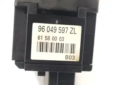 Peça sobressalente para automóvel em segunda mão comutador de limpa vidros por citroen berlingo 1.9 d multispace referências oem iam 96049597zl  6239g6
