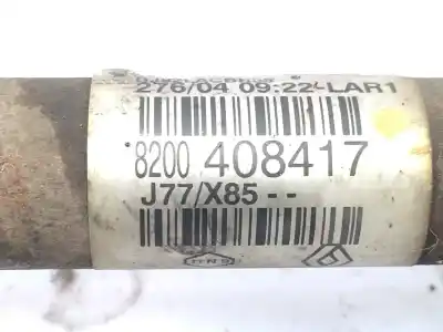 Second-hand car spare part front left transmission for renault modus 1.5 dci diesel oem iam references 8200408417  8200511225