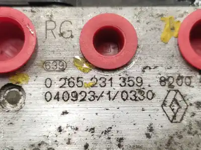 Second-hand car spare part abs for renault modus 1.5 dci diesel oem iam references 8200129951 7701054589 0265231359