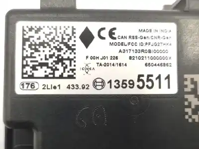 Second-hand car spare part electronic module for opel astra k (b16) 1.4 turbo (68) oem iam references 13595511  