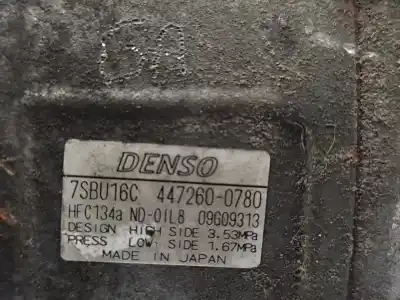 Second-hand car spare part air conditioning compressor for bmw x3 (e83) 3.0d oem iam references 4472600780 64526915388 4472600780