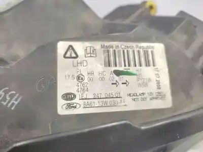 Автозапчасти б/у левая фара за ford fiesta vi (cb1, ccn) 1.25 ссылки oem iam 8a6113w030aj  1734615