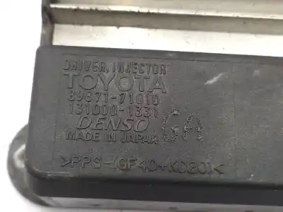 Second-hand car spare part ecu engine control for toyota auris 2.0 d-4d cat oem iam references 8966102d91  