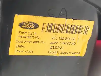 Автозапчастина б/у правий ліхтар для ford focus c-max (cap) 1.6 16v cat посилання на oem iam 3m5113a602ad  1347454