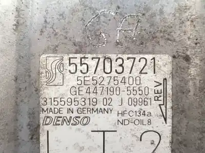 Second-hand car spare part air conditioning compressor for opel corsa d (s07) 1.3 cdti (l08 l68) oem iam references 55703721 93190815 4471905550