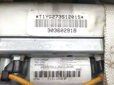 Peça sobressalente para automóvel em segunda mão airbag dianteiro direito por bmw x5 (e53) 3.0d referências oem iam 713112503p  72127131125
