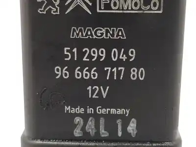 Second-hand car spare part glow plug for mazda 5 (cw) 1.6 cd diesel cat oem iam references 51299049 y65018650a 9666671780