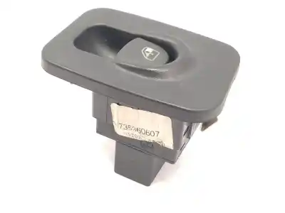 Peça sobressalente para automóvel em segunda mão botão / interruptor elevador vidro dianteiro direito por lancia ypsilon (101) 1.3 16v multijet argento referências oem iam 735360607  