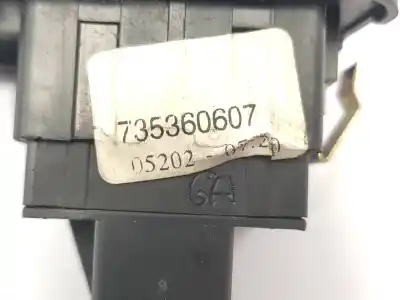 Peça sobressalente para automóvel em segunda mão botão / interruptor elevador vidro dianteiro direito por lancia ypsilon (101) 1.3 16v multijet argento referências oem iam 735360607  