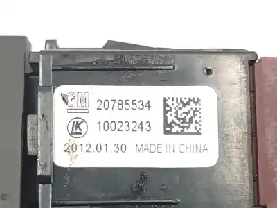 Автозапчастина б/у вимикач для opel antara 2.2 cdti cat (a 22 dm / lnq) посилання на oem iam 20785534  