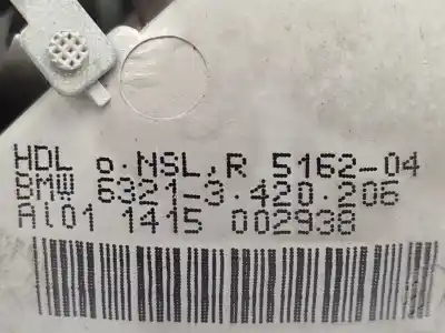 Second-hand car spare part interior rear right light for bmw serie x3 (e83) 2.0d [2.0 ltr. - 110 kw 16v diesel cat] oem iam references 63213420206  