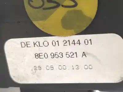 Second-hand car spare part multifunction switch for audi a4 berlina (8e) 2.5 v6 24v tdi oem iam references 8e0953521a  8e0953521d