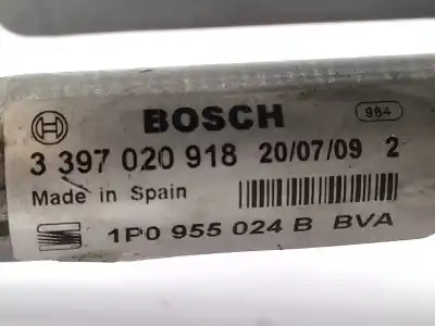 Автозапчасти б/у мотор переднего стеклоочистителя за seat leon (1p1) reference copa ссылки oem iam 1p0955024b  3397020918