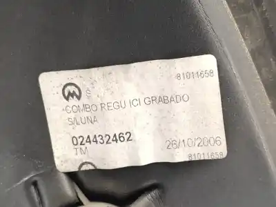 Peça sobressalente para automóvel em segunda mão espelho retrovisor esquerdo por opel combo cargo referências oem iam 24432462  