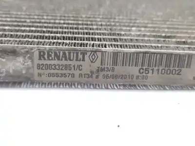 Pièce détachée automobile d'occasion condenseur de climatisation pour renault espace iv (jk0/1_) 2.0 dci (jk01, jk02, jk1j, jk1k, jk1h) références oem iam 8200332851  