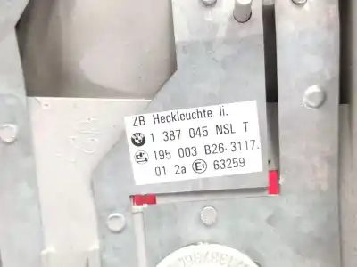 Second-hand car spare part left tailgate light for bmw 3 (e36) 328 i oem iam references 1387045  63211387045