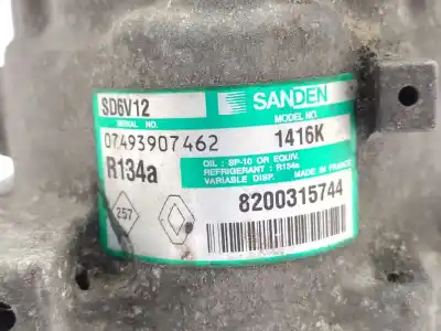 Second-hand car spare part air conditioning compressor for renault clio ii (bb_, cb_) 1.5 dci (b/cb08) oem iam references 8200315744 sd6v121416k 7700273801