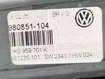 Pièce détachée automobile d'occasion léve glace avant gauche pour volkswagen passat berlina (3c2) 2.0 tdi références oem iam 3c1837753f  3c1837461h