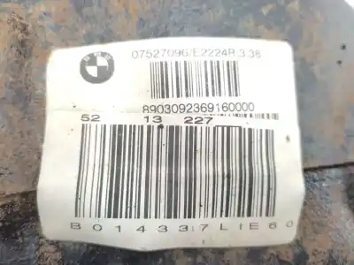 Second-hand car spare part rear differential for bmw 5 (e60) 520 i oem iam references 07527096  33107527097