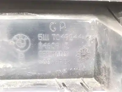 Second-hand car spare part right bumper grille for bmw 5 (e60) 520 i oem iam references 51117049244  