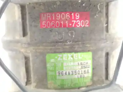 Second-hand car spare part air conditioning compressor for mitsubishi l200 (k7_t, k6_t, k5_t) 2.5 td 4wd (k74t) oem iam references mr190619  