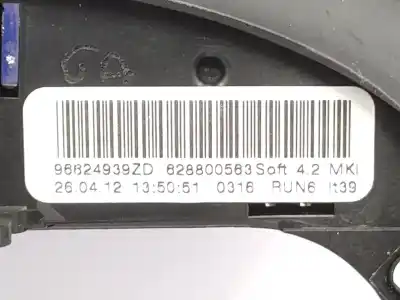 Автозапчасти б/у многофункциональное управление за citroen c4 picasso i monospace (ud_) 1.6 vti 120 ссылки oem iam 96624939zd  6242n5