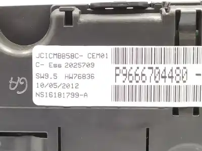 Second-hand car spare part dashboard for citroen c4 picasso i monospace (ud_) 1.6 vti 120 oem iam references 9666704480  6103kx
