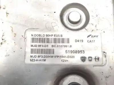 Автозапчастина б/у ебу контролер двигуна для opel combo furgoneta/monovolumen (x12) 1.3 cdti (b05) посилання на oem iam 51908953  955515119