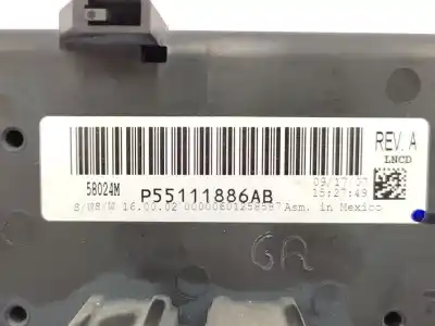 Автозапчасти б/у климат-контроль за chrysler sebring (js) 2.0 crd ссылки oem iam 55111886ab  