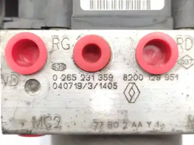 Автозапчастина б/у абс для renault modus / grand modus (f/jp0_) 1.5 dci (fp0d, jp0d) посилання на oem iam 8200129951 0265131359 7701054589