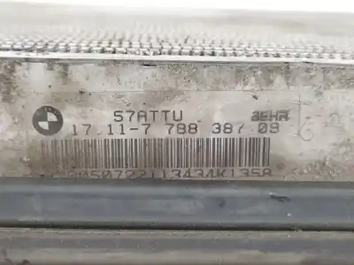 Peça sobressalente para automóvel em segunda mão radiador de água por bmw x5 (e53) 3.0 d referências oem iam 17117788387  17111439102