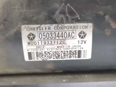 Автозапчасти б/у двигатель запускается за chrysler sebring (js) 2.0 crd ссылки oem iam 5033440ac m001t93371zc 