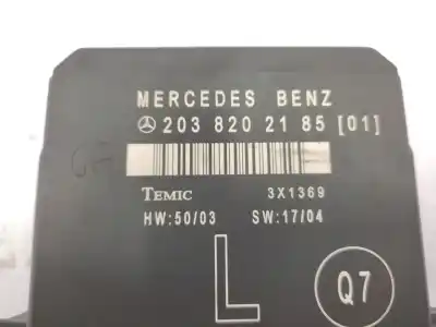 Автозапчастина б/у модуль комфорт для mercedes-benz clase c (w203) c 220 cdi (203.006) посилання на oem iam a2038202185  