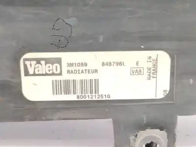 Second-hand car spare part water radiator for audi a4 b5 (8d2) 1.8 oem iam references 8d0121251q 848796 