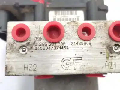 Pezzo di ricambio per auto di seconda mano abs per opel corsa c (x01) 1.2 (f08, f68) riferimenti oem iam 24469609 0265231306 9193487