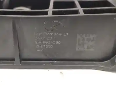 Автозапчастина б/у завнішня ручка задня права для peugeot 308 iii (fb_, fh_, fp_, f3_) puretech 130 (fphnsl, fphnst) посилання на oem iam 9849924580  983495041t