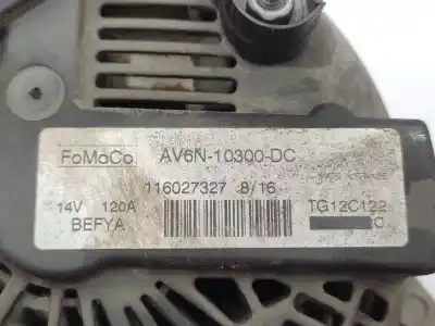 Автозапчастина б/у генератор для ford fiesta vi (cb1, ccn) 1.5 tdci посилання на oem iam av6n10300dc  1904972