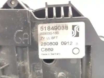 Gebrauchtes Autoersatzteil türschloss vorne rechts zum fiat grande punto van (199_) 1.4 (199cxb1a, 199dxb1a) oem-iam-referenzen 51849038  